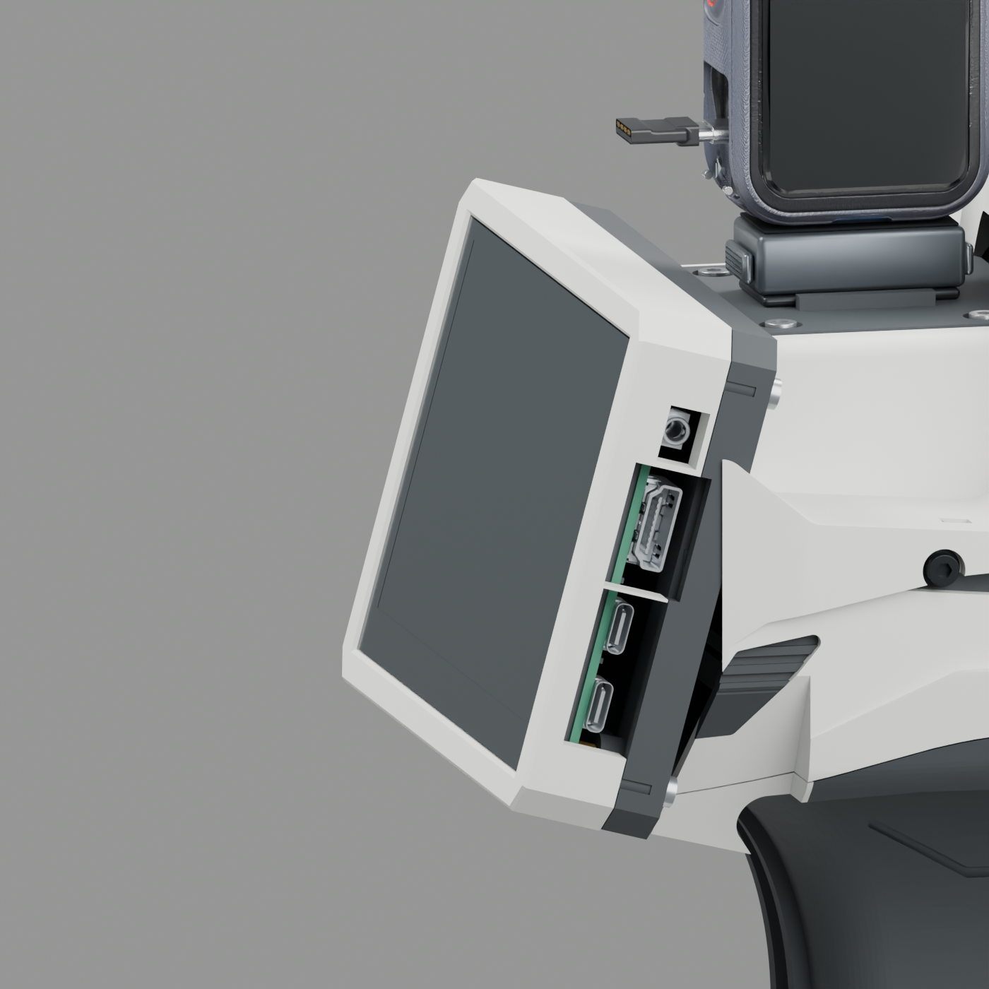 Candidate11 Refinement02 display ports, source-bound CAD rendering