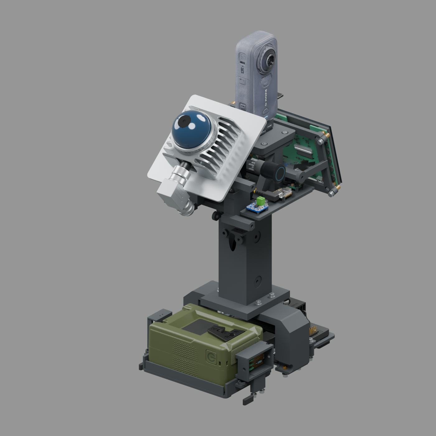 Candidate11 Refinement02 internal assembly, source-bound CAD rendering