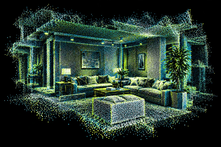 Interior spatial illustration, not a recorded capture
